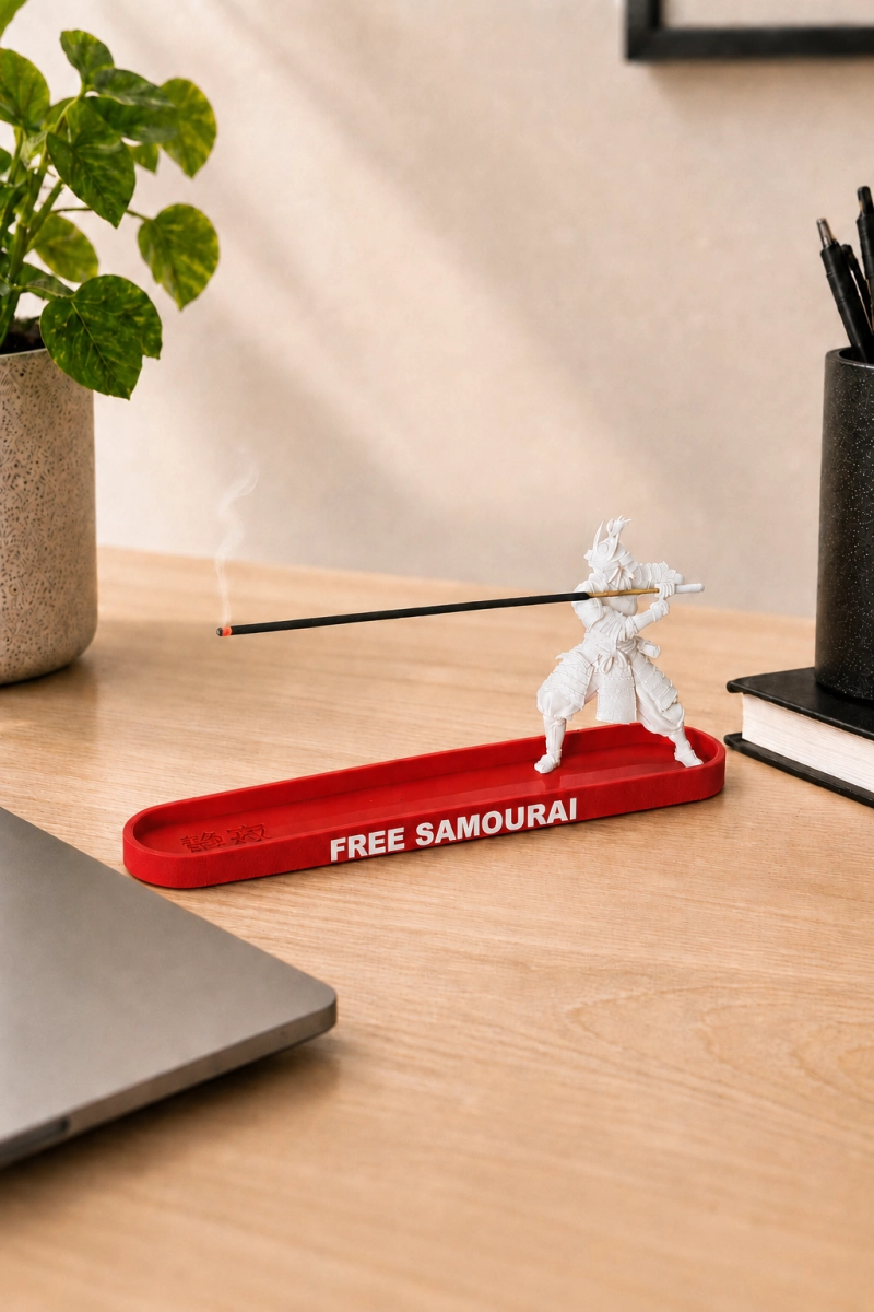 Porte-encens "Free samourai"