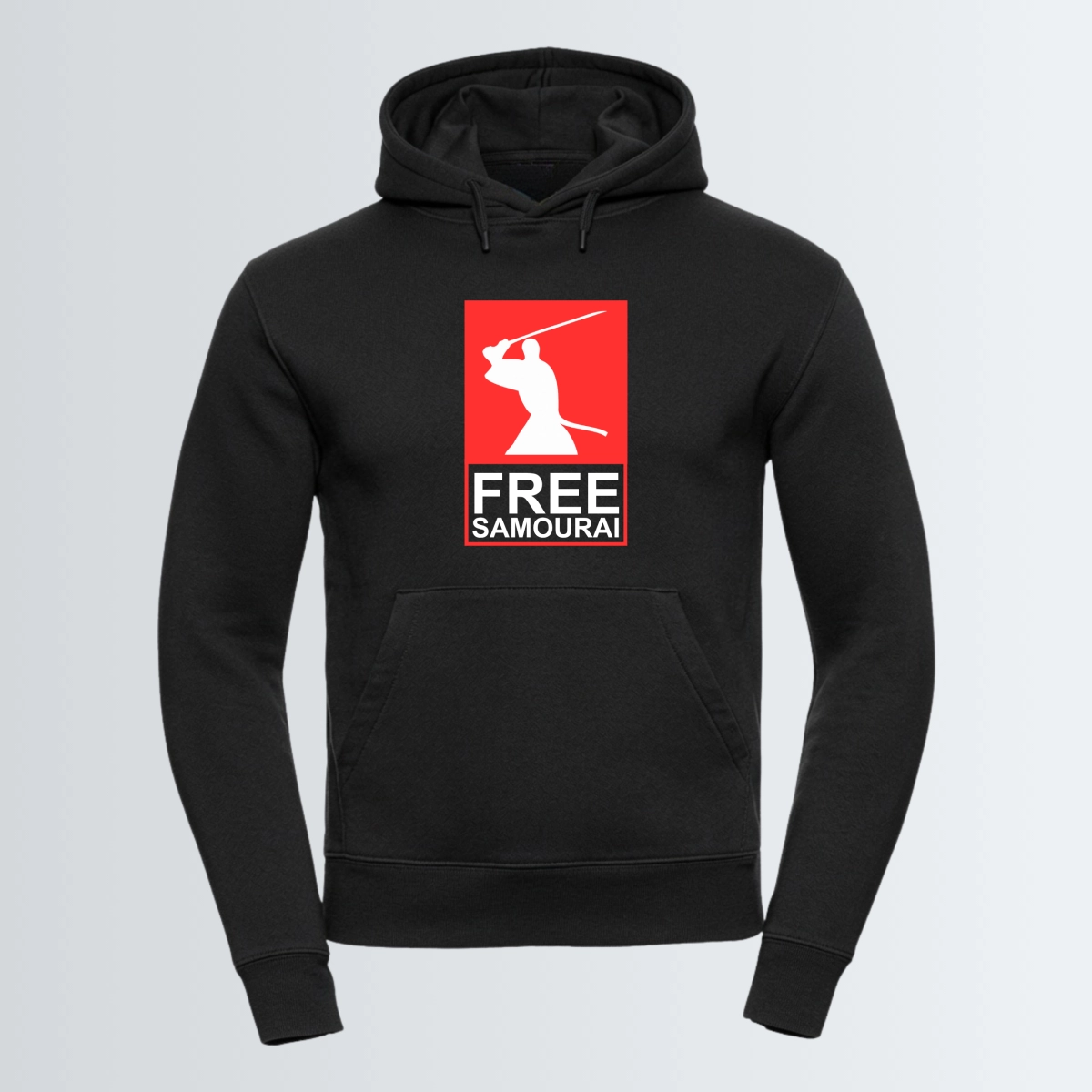 Sweat "Free samourai" - Noir