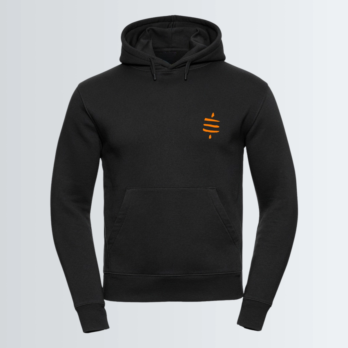 Sweat "Symbole Satoshi" - Noir - Discret