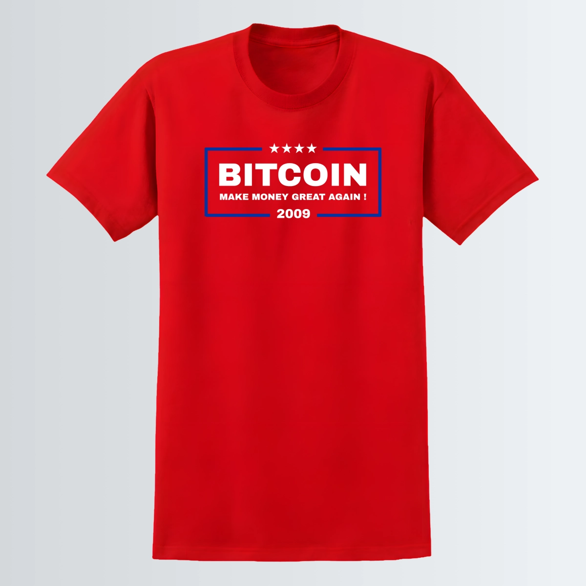 T-shirt "Make Money Great Again" - Rouge