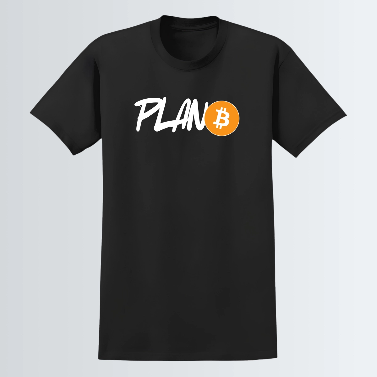 T-shirt "PLAN ₿" - Noir