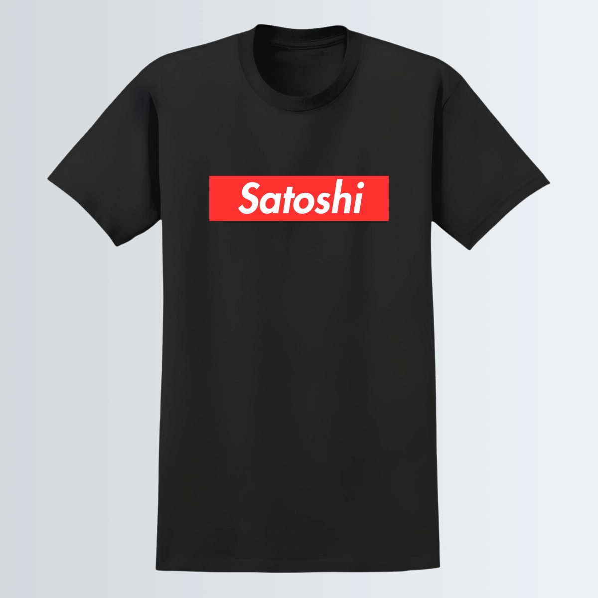 T-shirt "Satoshi Supreme" - Noir