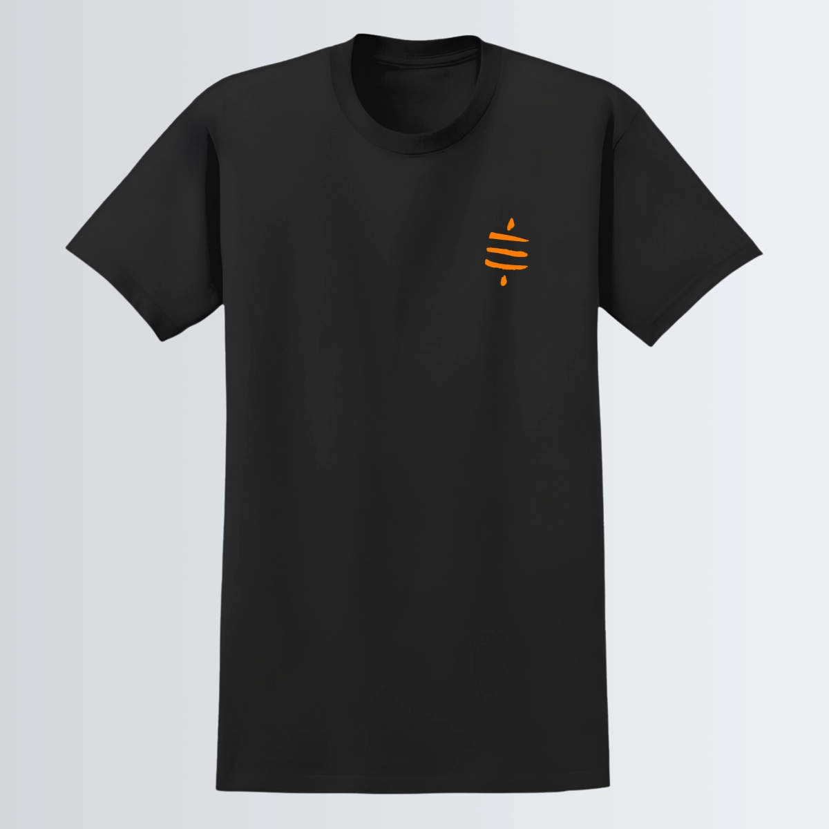 T-shirt "Symbole Satoshi" - Noir - Discret