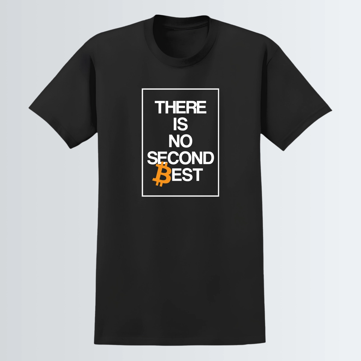 T-shirt "There is no the second best" - Noir