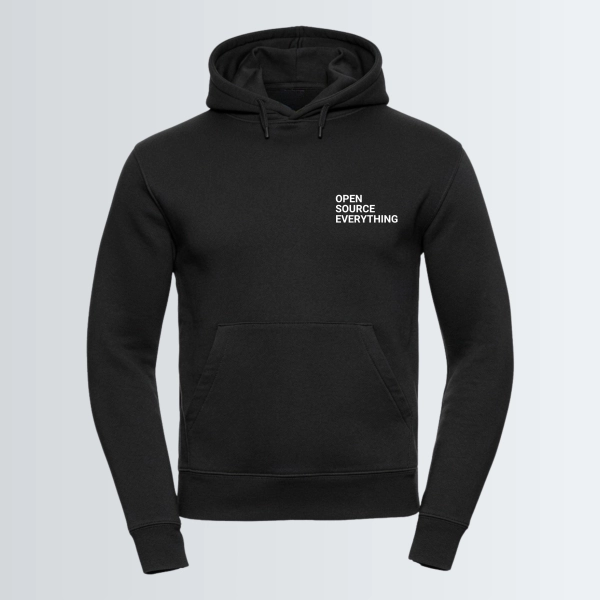 Sweat "Open source everything" - Noir - Discret