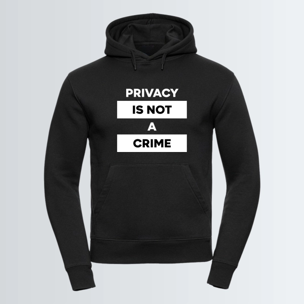 Sweat "Privacy is not a crime" - Noir