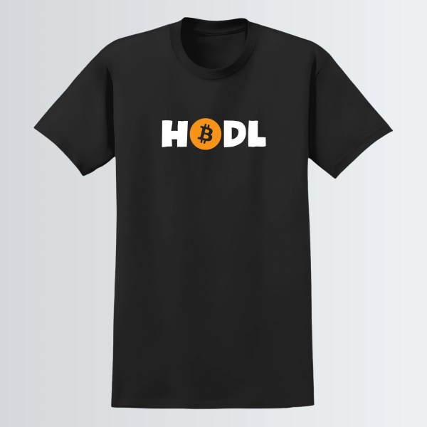 T-shirt "Hodl" - Noir