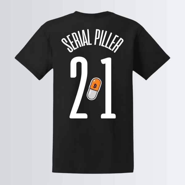T-shirt "Serial Piller" - Noir