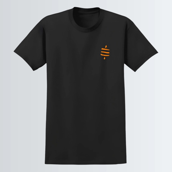 T-shirt "Symbole Satoshi" - Noir - Discret